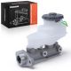 Brake Master Cylinder with Reservoir and Cap| Compatible with Honda Accord 1998 1999 2000 2001 2002, fits Non-ABS model - Replaces 46100-S4K-A01, 46100-S4K-A02
