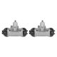 2x Drum Brake Wheel Cylinders for Kia Rio 2003-2005 Replace# 58330-FD200 58330-FD100