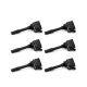 6 BERU Ignition Coils For BMW Series 1 2 3 4 5 7 X1 X2 X3 X5 X6 X7 B36 B46 B56