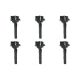 Set of 6 Coils for VW Volkswagen Golf Audi Allroad Quattro A6 S4 A8