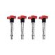 4pc Coil Set for Audi A3 VW 2.0L