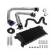 Upgrade Front Mount Intercooler Kit For 96-01 VW Passat Audi A4 B5 1.8T Black
