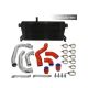 Front Mount Intercooler+Pipe Kit For Audi A4 B6 1.8T Turbo Quattro 02-06 Red
