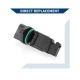 1 Pcs No.06A906461D Mass Air Flow Sensor Meter for Audi A3 A4 A6 TT Black