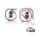 13628589844 13628589846 Rear Front Nitrogen Oxides 2pcs Fit for 2009-2013 E70 X5 2014-2017 F15 X5 3.0L F30 328d F31 328d 2.0L 2014-2017