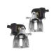 2x Brake Caliper w/ Electric Parking Actuator for Audi A4 A5 A5 Quattro Q5 Rear