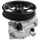 Power Steering Pump w/ Pulley for Saab 9-5 1999-2009 L4 2.3L GAS DOHC
