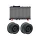Bottom Radiator Lower Mount Rubber Cushion Bushing For Honda CRV Civic Accord