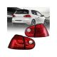 Tail Lights For 06-09 Volkswagen VW Rabbit Golf MK5 Red Rear Brake Lamps