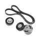 6PK2411 Belt Tensioner w/ Pulley Set For Audi A4 A6 06E903137J AUK BKH 2.4 3.2L