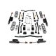 Adjustable Shocks Arms Rods Front & Rear Kit For Jeep Wrangler JK 2007-2018