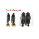 4X Front Rear ABC Hydraulic Shock Struts For Mercedes R230 SL600 SL55 SL63 AMG
