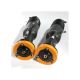 2X Front ABC Oil Hydraulic Shock Struts For Mercedes R230 SL500 SL63 65 2001-12