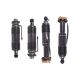 For Mercedes R230 SL600 SL55 SL65 AMG 4X Front Rear ABC Hydraulic Shock Struts