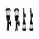 4x For Mercedes S-Class S400 500 550 W223 Front Rear Air Suspension Shock Strut