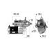 Starter Motor EM158G CST40600ES CST40600 0 986 023 430 45-3261 CST40600RS