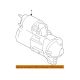 CHRYSLER 14-23 Durango,Grand Cherokee Electrical Starter-Starter 5035322AC