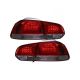 fit 2010-2012 Volkswagen Golf VI Red Smoke Tail Lights 4 Pcs