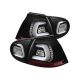 Tail Lights 5073792 for Volkswagen Golf with Black Lens