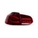 Set For 2010-2014 VW Golf 6 Mk6 GTD R Tail Lights W/Sequential Red