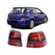Look Red Smoked Tail Ligths For VW Golf IV MK4 Hatchback Rear lamps assebly