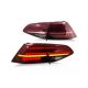 Rear Light For 2014-2019 VW Golf 7 Full Tail Light Lamp w/Sequential Turn RL