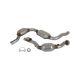 Catalytic Converter 40461 For Mercedes-Benz ML320 1998 1999 2000 2001 2002 2003