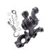 with Gasket Kit for 2009-2016 Audi A4 A5 A6 Allroad Quattro Q5 2.0 TFSI Turbo For Passat 2.0L 2008-2010 06H145702L, 06H145702S, 06H145702G, 06H145702Q