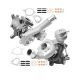 53039700291 53039880291 06H145702SX 06H145701Q 06H145702T Compatible With A4 2009-2016 A5 2010-2014 allroad Q5 L4 2.0L K03