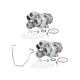 For BMW X5 X6 V8 550i 750i Twin Turbo Kit w/ Turbocharger Gaskets & Oil Line TCP