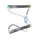 740-085 Front Right Passenger Side Power Window Regulator Compatible with 2003-2010 Volkswagen Beetle VW Convertible 1.8L 1.9L 2.0L 2.5L, Replaces # 1Y0837462B 1Y0837462F