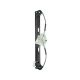 For BMW X3 Window Regulator 2004-2010 Rear Driver Side | Power | For BM1550110 | 51353448251
