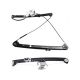 KarParts360 For BMW X5 2000-2006 Window Regulator Rear, Driver And Passenger Side | Pair | Power | With Motor | Replacement For BM1550114, BM1551114 | 51357125059, 51357125060